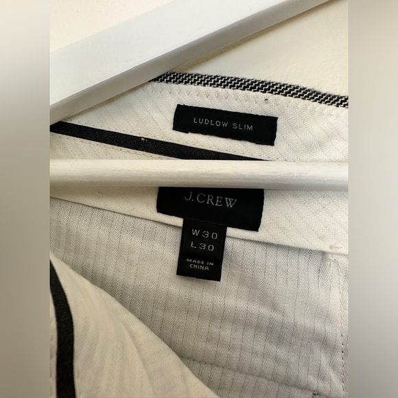 J.Crew Ludlow Suit Pants 30x30 Grey - Picture 2 of 3